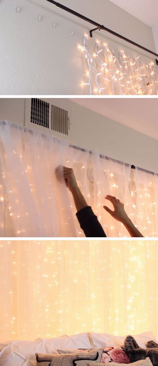 DIY: az egész falat mesés csillogásba boríthatod ezzel a trükkel