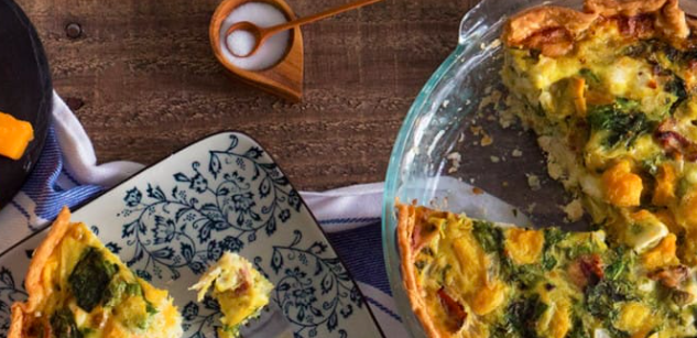 Ezt a mennyei, sütőtökös quiche-t akarod majd reggelizni egész télen