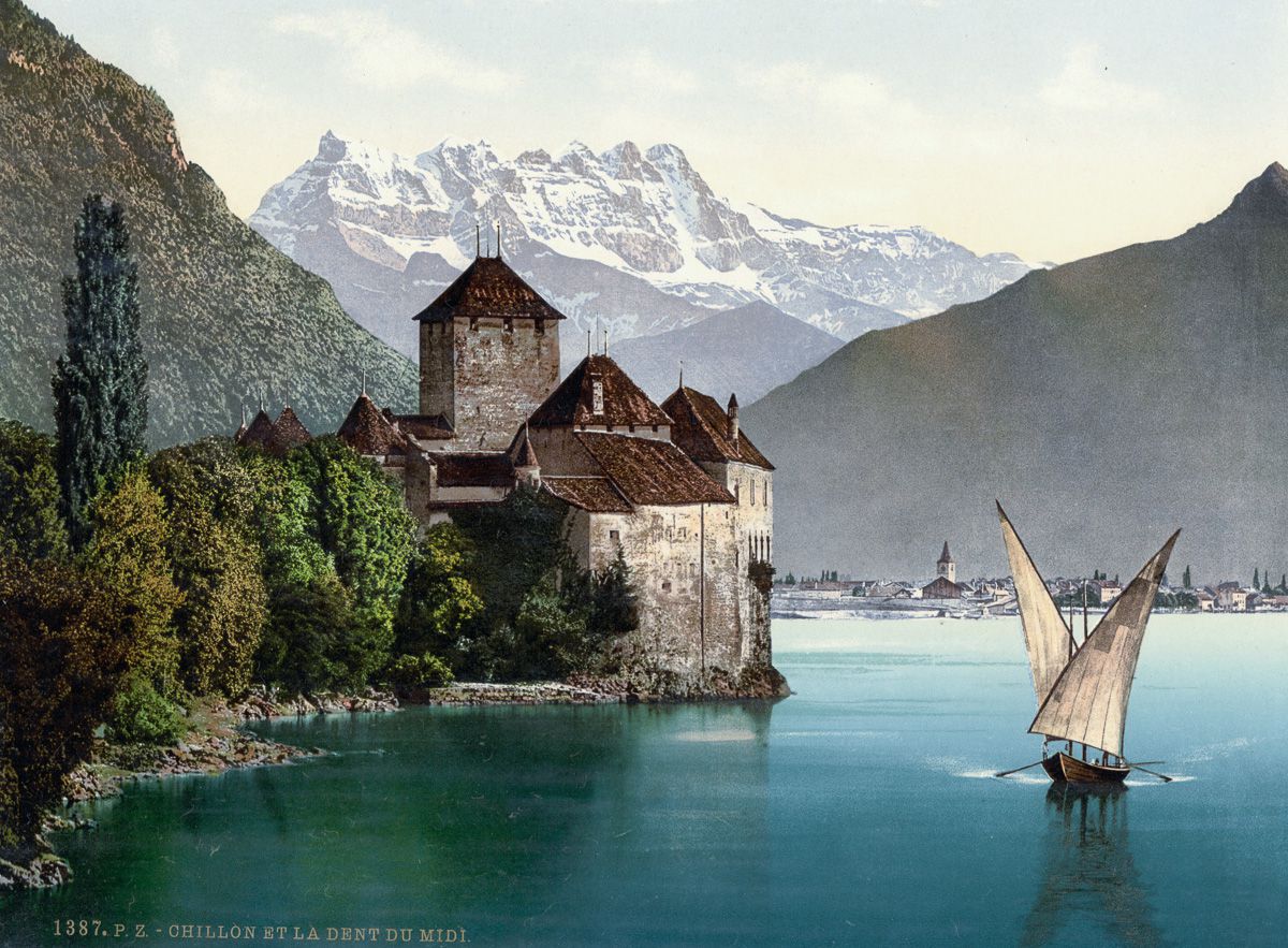 Gyönyörű, 126 éves svájci képeslapok kerlültek elő