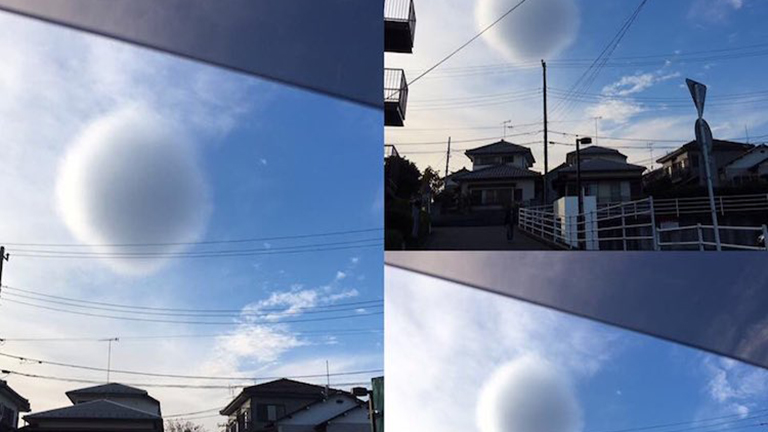 Tökéletes gömb alakú felhőért rajonganak Japánban
