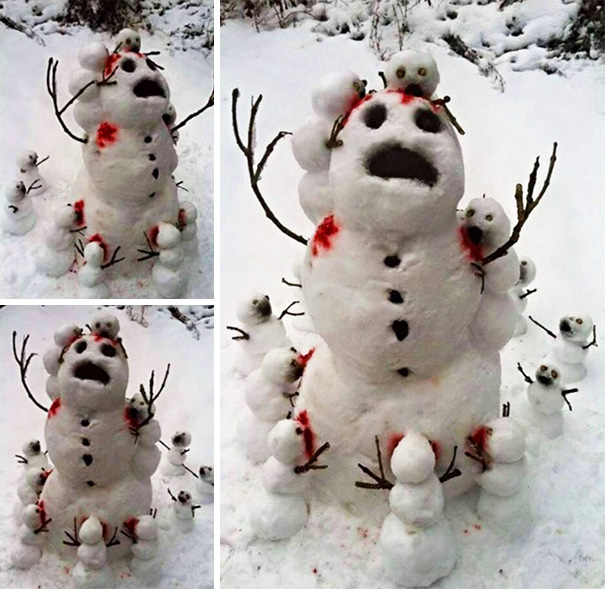 10 őrületesen kreatív hóember, amit neked is ki kell próbálnod az első hónál