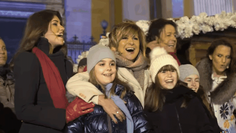Szulák Andrea a lányával énekel - sztárdömping a Bazilikánál