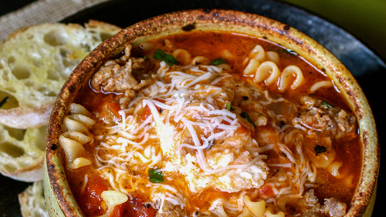 Olasz konyha másképpen: lasagne leves