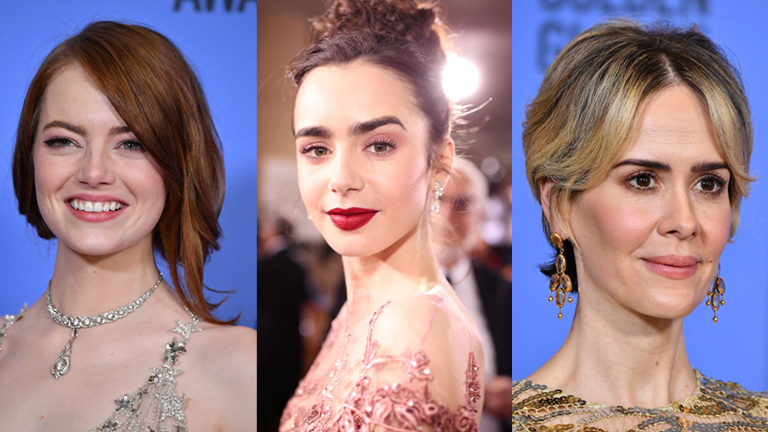 A legszebb és legcikibb sminkek és frizurák a Golden Globe-gáláról