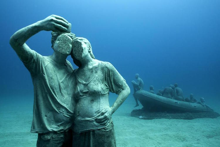 Megnyitott Európa első víz alatti múzeuma
