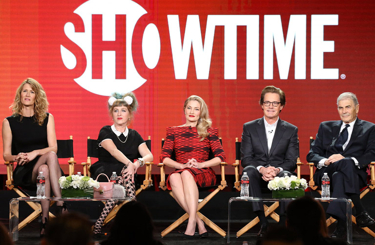  Laura Dern, Kimmy Robertson, Madchen Amick, Kyle MacLachlan and Robert Forster