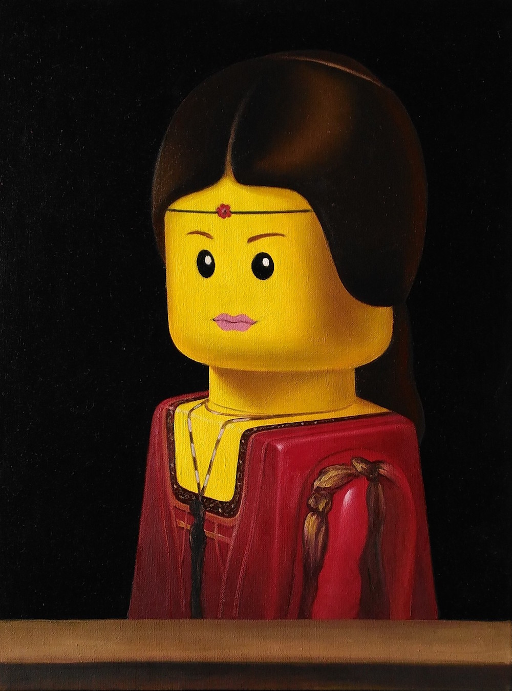 LEGO-ból álmodták újra a híres műalkotásokat