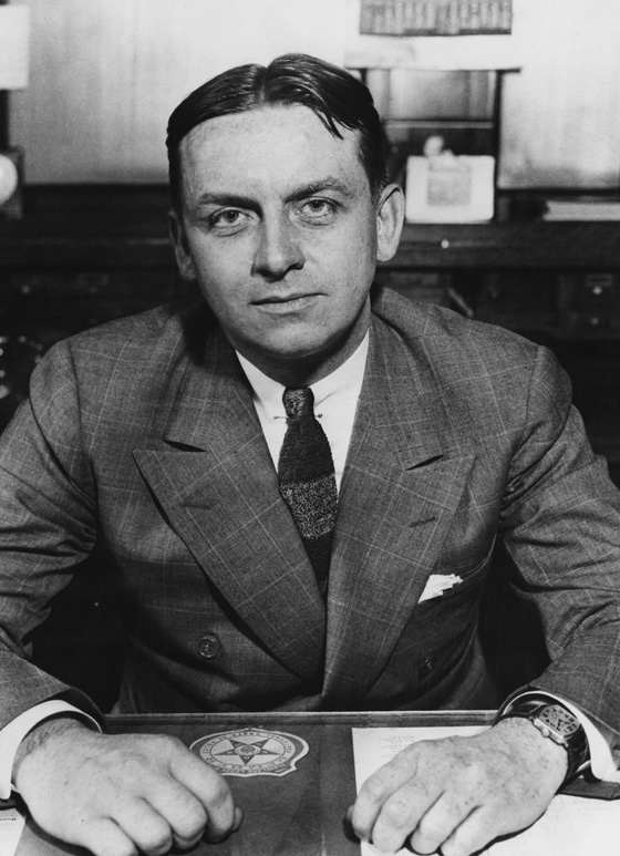 Eliot Ness FBI ügynök (Fotó: Hulton Archive/Getty Images)