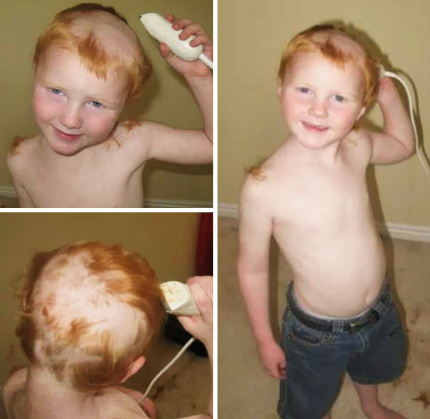 10 gyerek, aki azt hitte, jó ötlet lesz magának levágni a haját