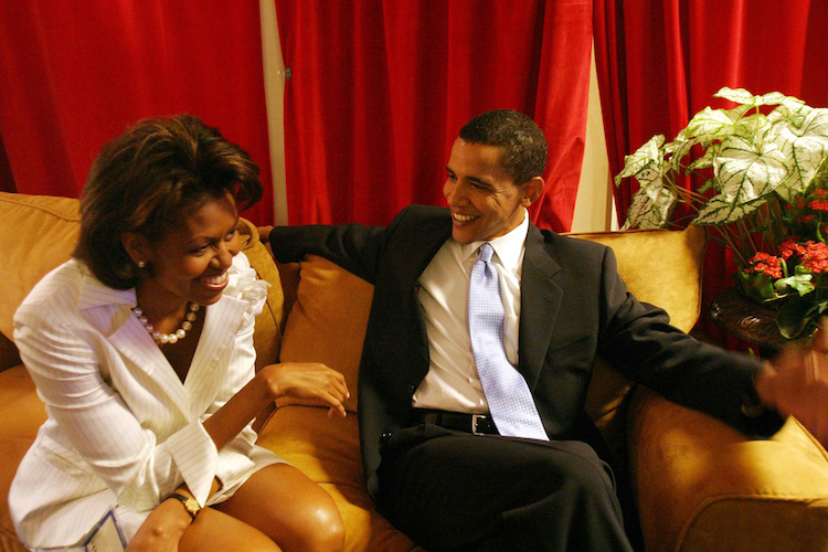 Barack és Michelle Obama szerelme képekben