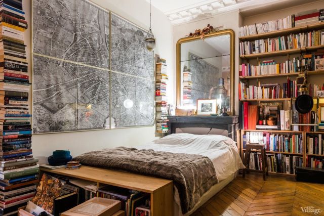 15 csodás hálószoba, ami minden könyvmoly szívét megdobogtatja