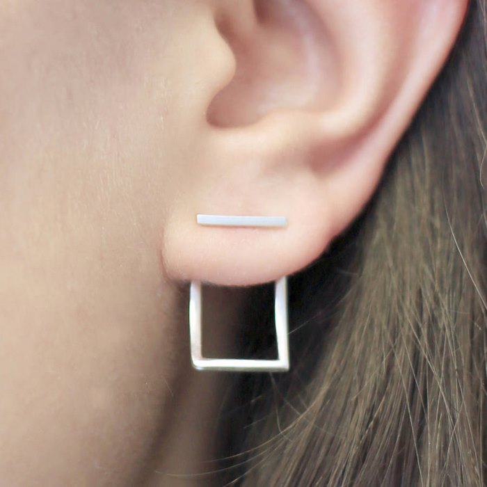 Egyedi és izgalmas minimalista fülbevalók