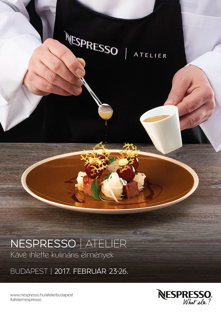 Michelin-csillagos gasztroélmények – újra Nespresso Atelier Budapesten