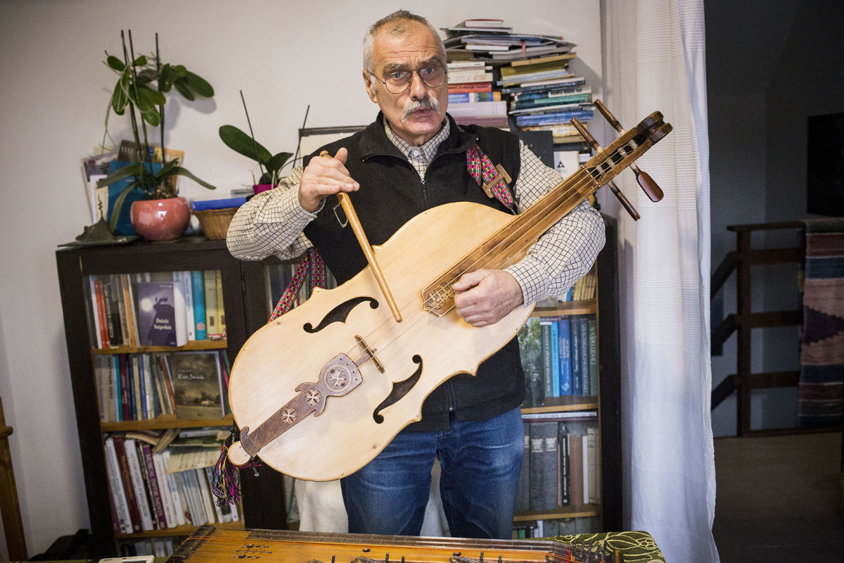 Gáts Tibor, a citerakészítés Stradivari-ja