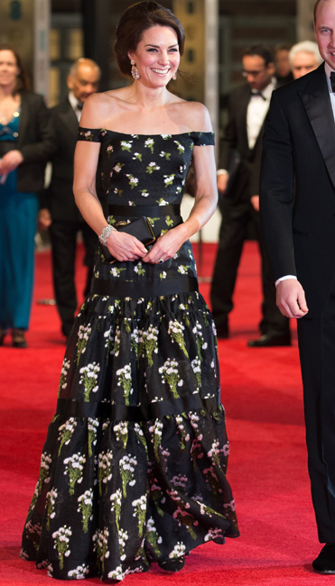 BAFTA 2017: Ismeretlen színésznő öltözte túl Katalin hercegnét