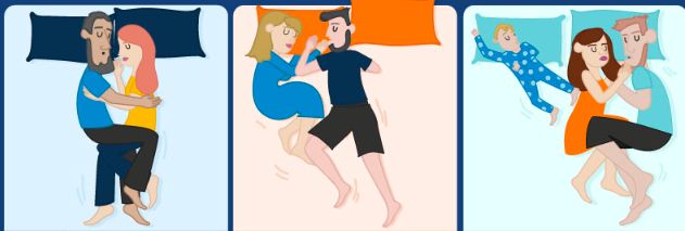 Ezt árulja el a párkapcsolatodról, hogy milyen pózban alszol a pároddal