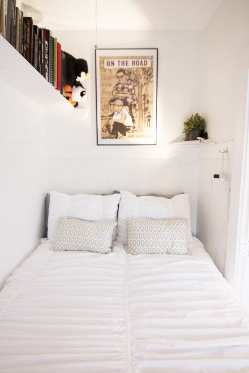 7 trükk, amit bevethetsz, ha a hálószobád alig nagyobb az ágyadnál