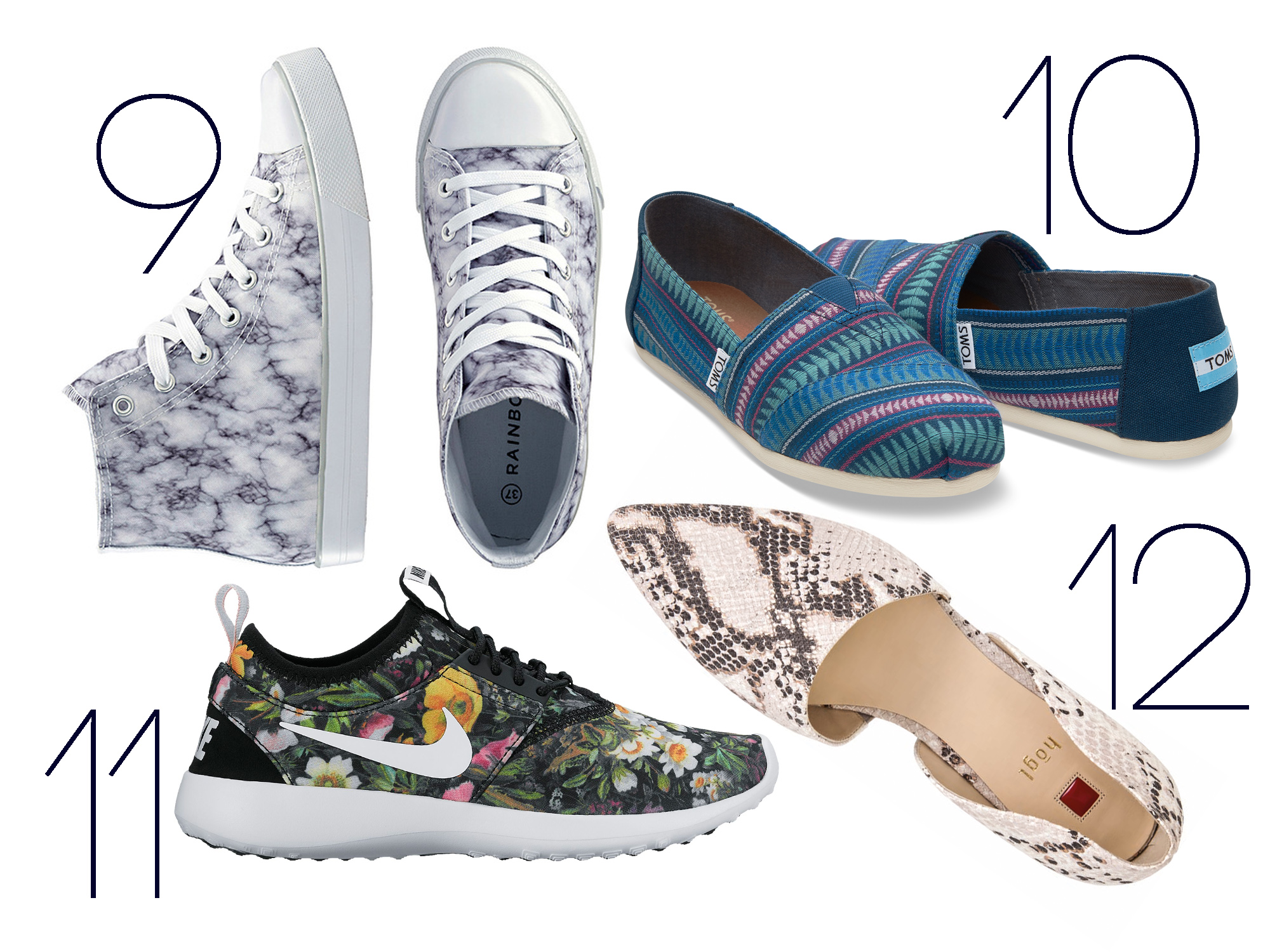 12 trendi, tavaszi cipő