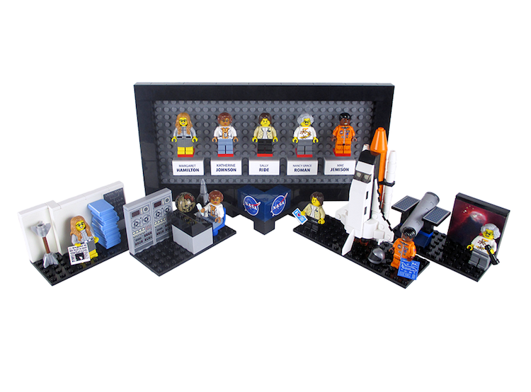 Az űrhajós nőket ünnepli a LEGO