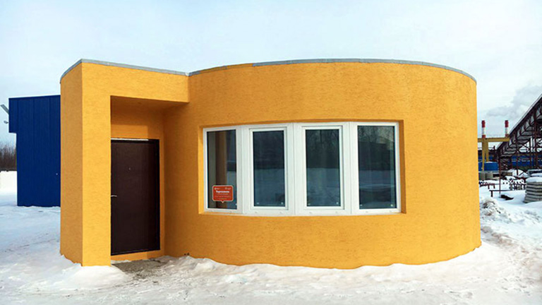 24 óra alatt épült fel az első 3D nyomtatással készült ház