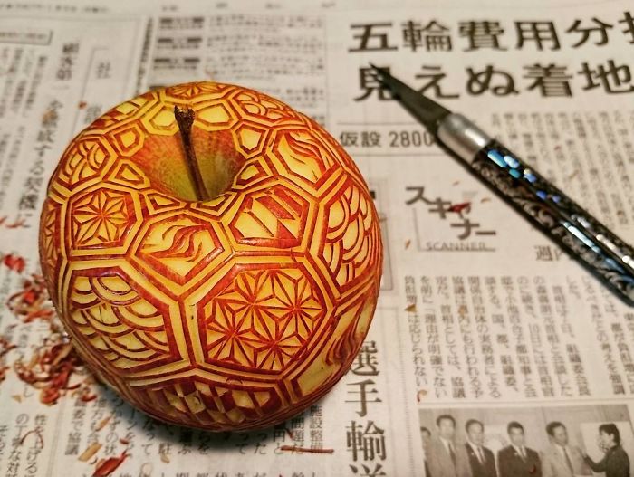Ételekből készíti elképesztő faragványait egy japán művész