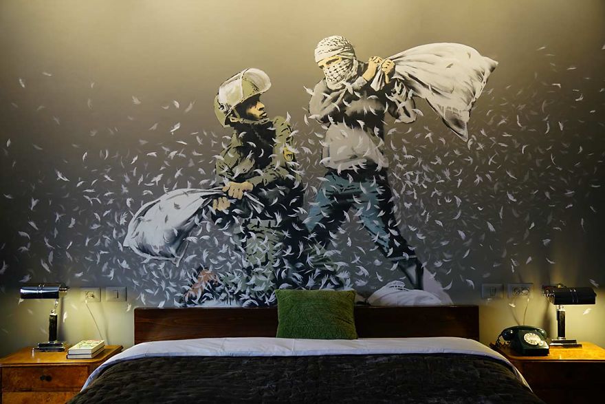 Hotelt nyitott Banksy, de itt nem fogod jól érezni magad