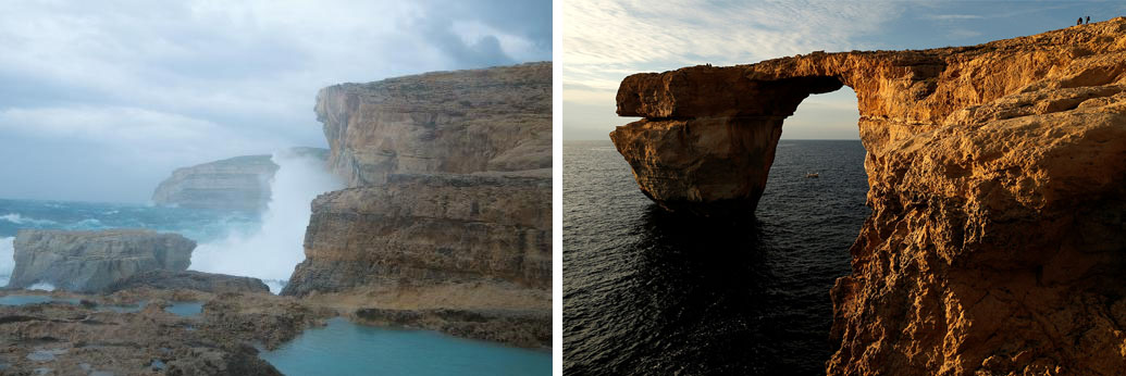 Málta a leomlott Azúr ablak pótlásán gondolkodik