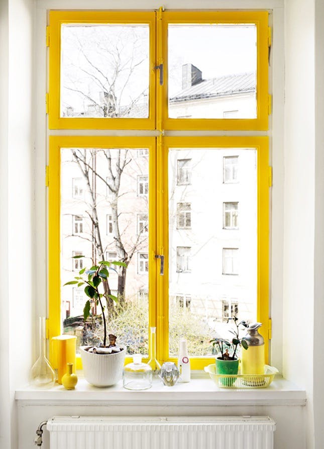 5 ok, hogy miért fesd színesre az ablakkeretet idén tavasszal
