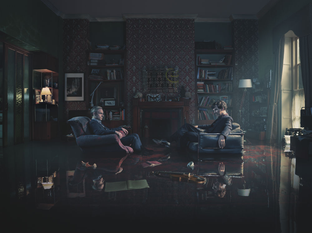 Varázslatos videó a Cumberbatch-féle Sherlock sorozatról