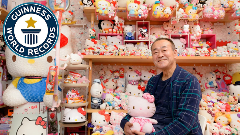 A világ legnagyobb Hello Kitty gyűjteménye egy idős japán férfié