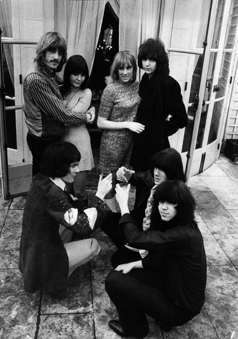Eljegyzési buli a Deep Purpleben (a bal sarokban Rod Evans, a banda énekese)