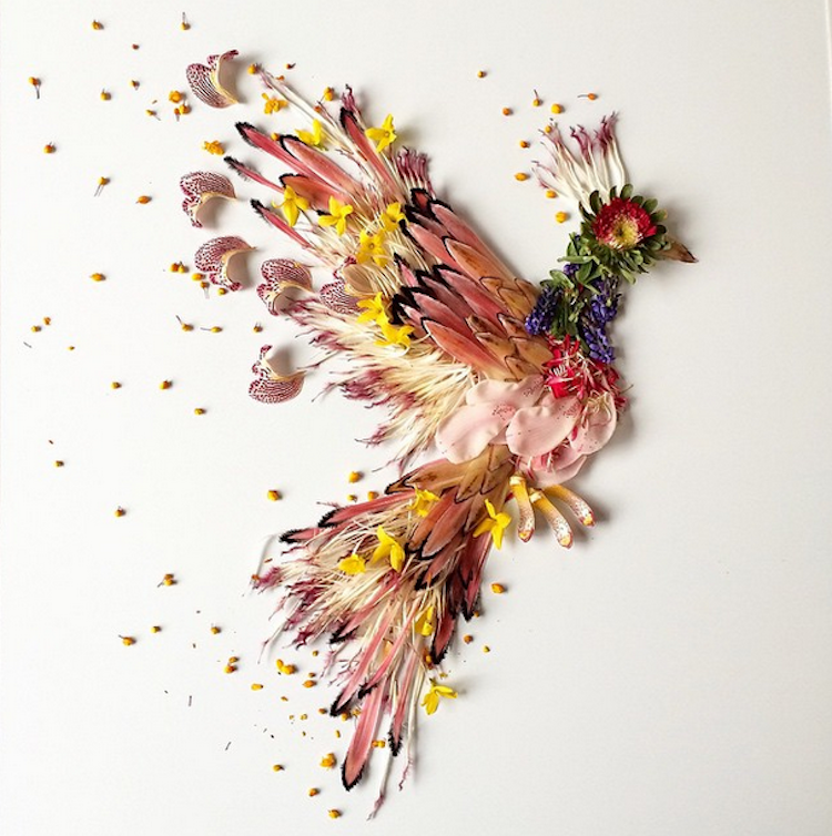 10 törékeny szépségű műalkotás virágokból