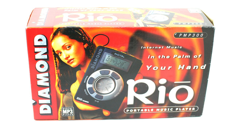 Bár a Rio 100 volt az első, a Rio PMP 300 volt az első kereskedelmileg is sikeres mp3-lejátszó (Fotó: Tumblr)