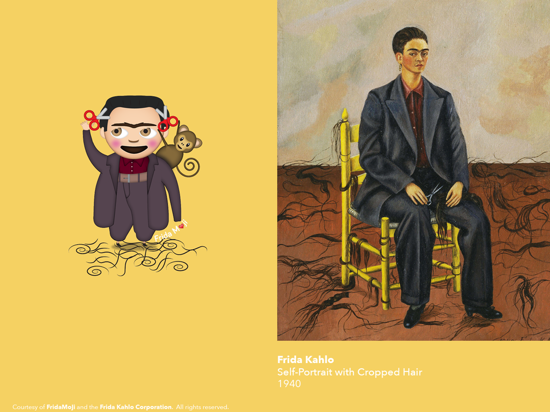 Emoji-kollekció lett a leghíresebb Frida Kahlo festményekből