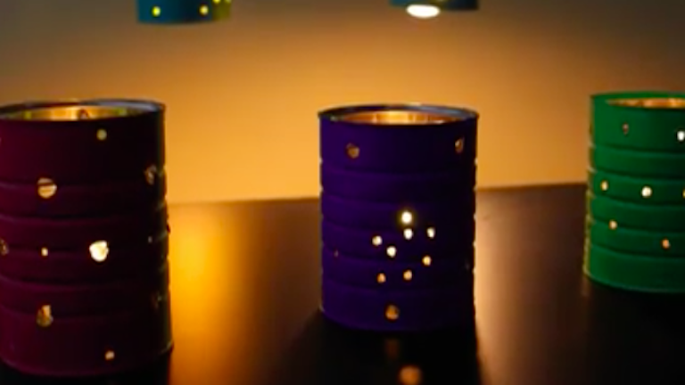 DIY: menő lámpás konzervdobozból