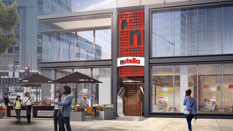 Megnyitja első hivatalos kávézóját a Nutella