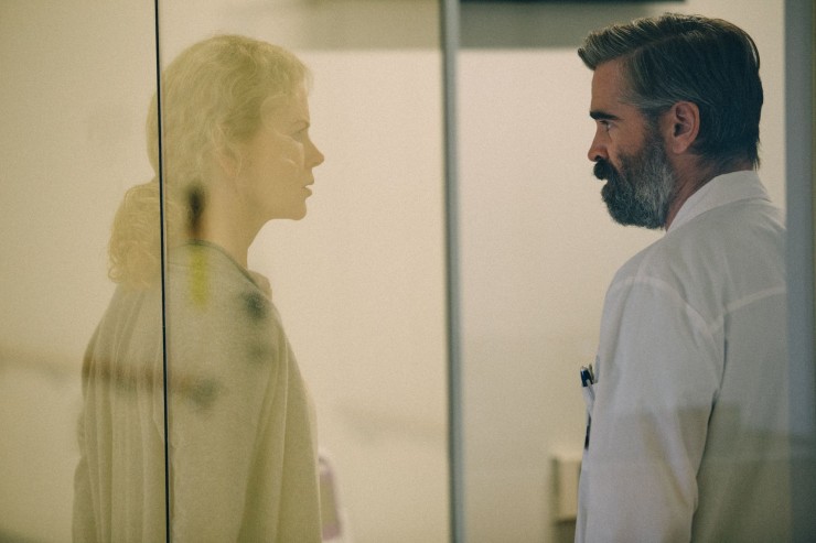 Nicole Kidman és Colin Farrell az Egy szent szarvas meggyilkolásában