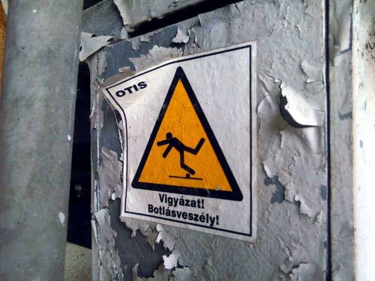 Az urbex veszélyes üzem - ez a kép a Harisnyagyárban készült (Fotó: Altomán blog)