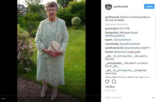 Állandóan feleségéről posztol az instagram 86 éves sztárja