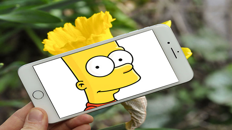 Simpson család szereplők a valóságba montázsolva - vicces fotók