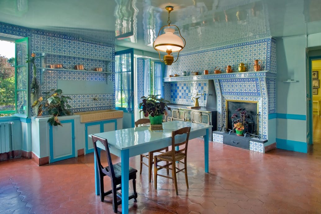 Monet híres kertjénél csak a konyhája csodásabb
