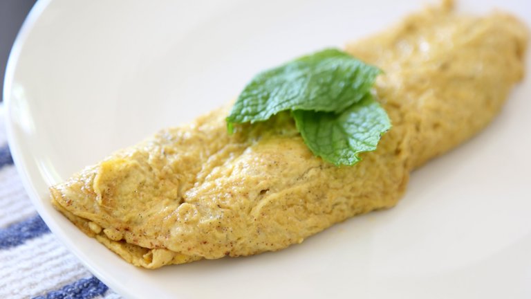 Mennyien könnyű vaníliás omlett, ami desszertet csinál a reggeliből