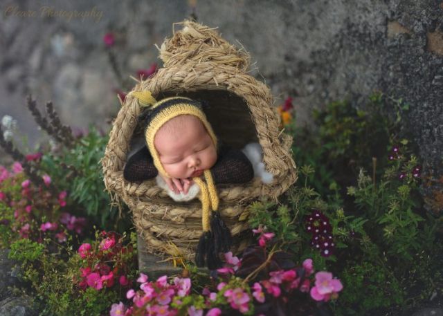 Egy anya csodálatos újszülött fotói az élet csodáját ünneplik