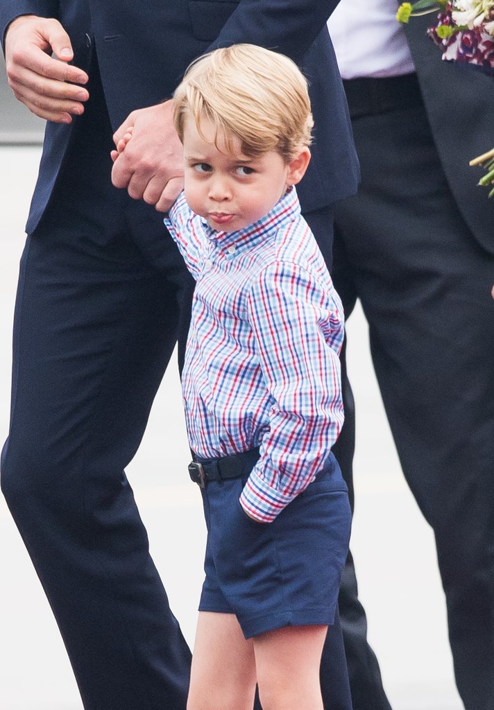 10 fotó, ami bebizonyítja, hogy a kis György hercegnél nincs durcásabb totyogó