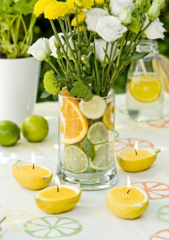 DIY: menő leszel, ha citromhéjból csinálsz mécsest