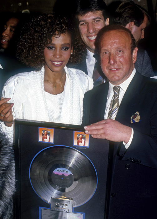 Whitney Houston és Clive Davis (Fotó: Getty Images/Peter Carrette Archive)