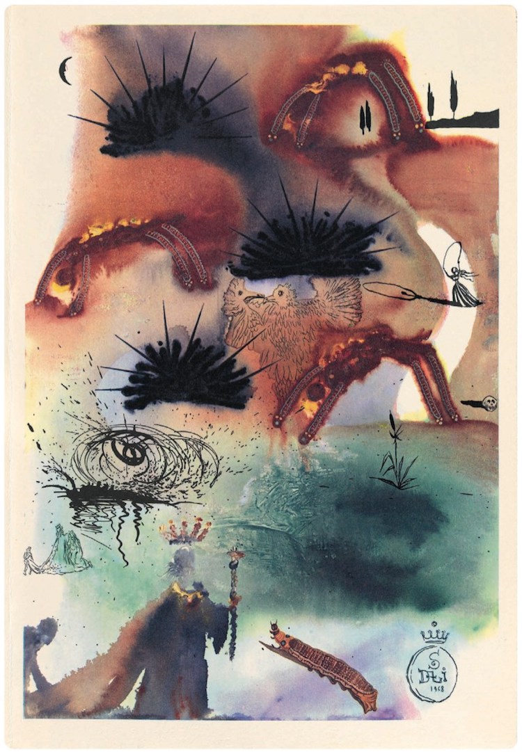 Dalí Alíz Csodaországban-illusztrációi felérnek egy bad trippel