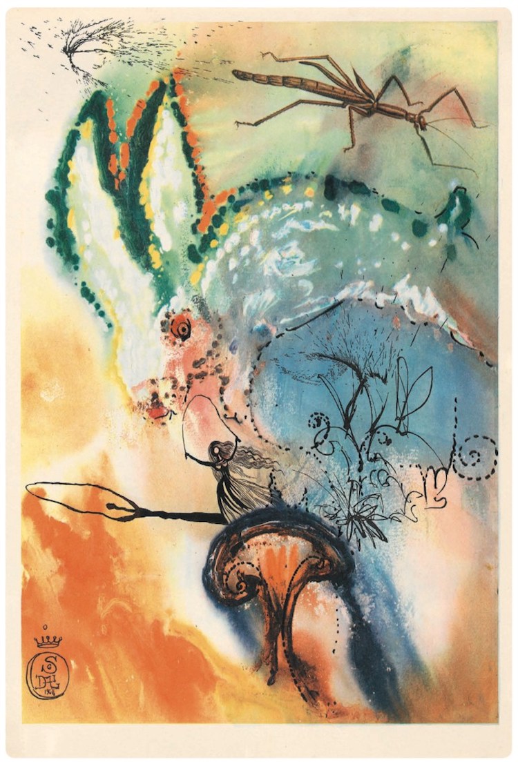 Dalí Alíz Csodaországban-illusztrációi felérnek egy bad trippel
