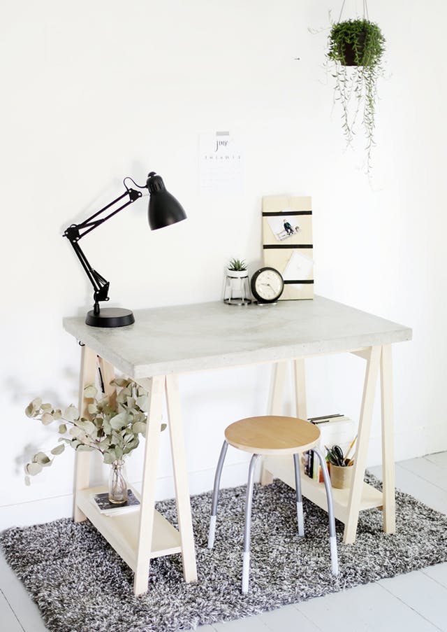 DIY íróasztalok, amiket 10 perc alatt összerakhatsz
