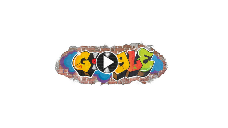 A különleges alkalomra graffitivé változott a Google logója